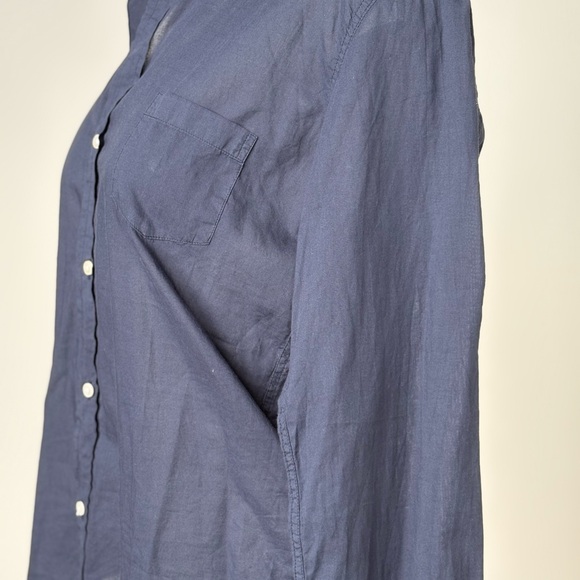 Frank & Eileen Navy Button Down Shirt - Picture 3 of 8